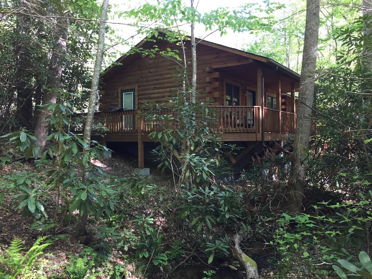 מגי ואלי Misty Creek Log Cabins מראה חיצוני תמונה