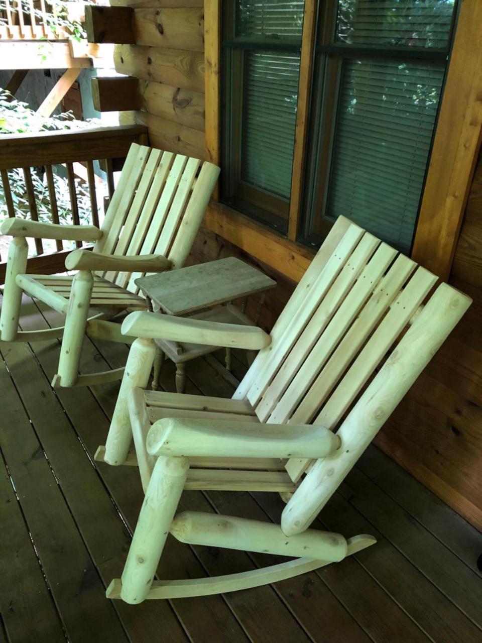 מגי ואלי Misty Creek Log Cabins מראה חיצוני תמונה